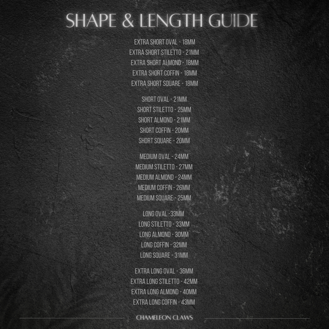 the shape and length guide for the upcoming album